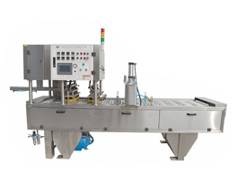 杯裝辣椒醬灌裝機Hot sauce filling machine,小身材大味道！